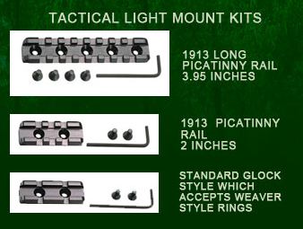 Amega scout M14 scope mount flashlight mount kits